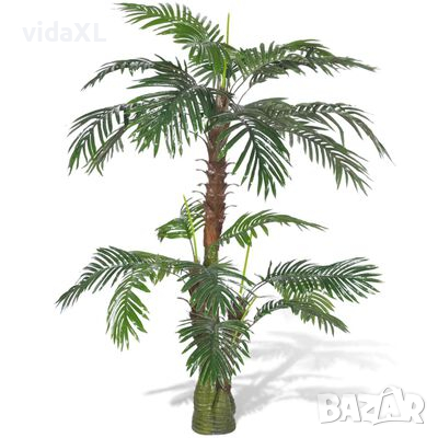 vidaXL Изкуствена палма цикас, 150 см(SKU:241355, снимка 1