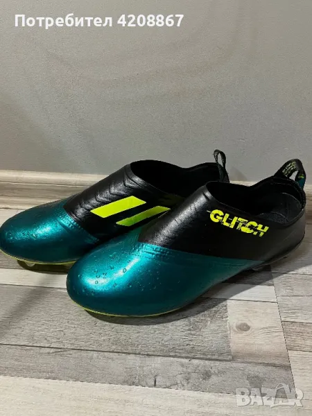 Футболни обувки (тип бутонки) Adidas glitch green, снимка 1