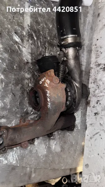 Турбо компресор за Fiat Punto - 55205475 / K0G01411L, снимка 1