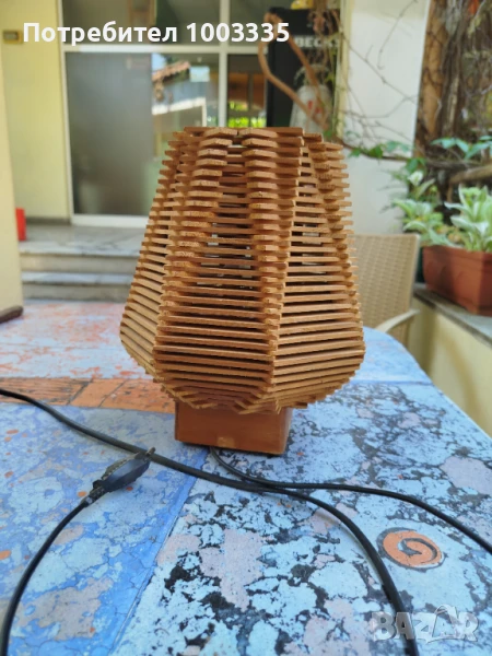 Много стилна нощна лампа , снимка 1