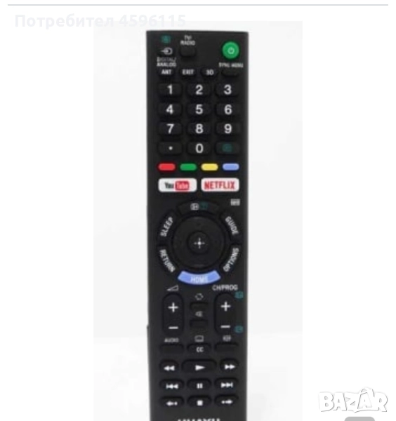Дистанционно управление за телевизор sony, снимка 1