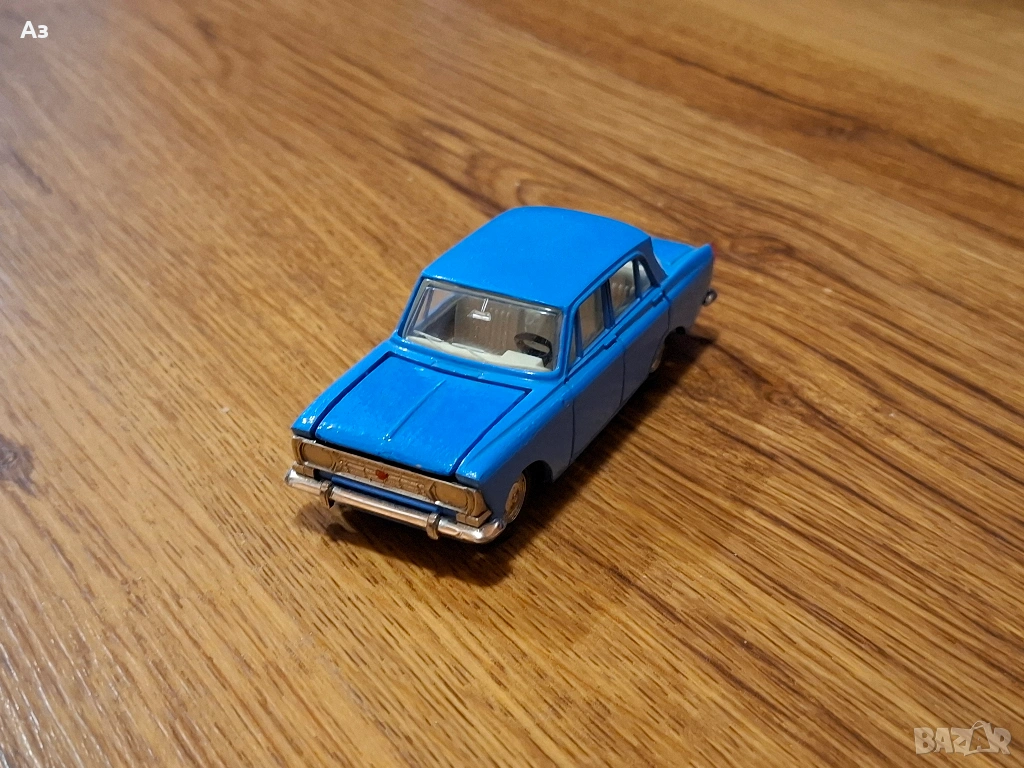 1976 година Руски модел Москвич 412 А2 1:43 Сделано в СССР стара играчка USSR , снимка 1
