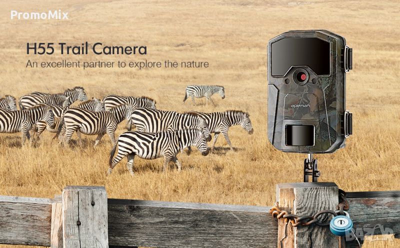 Ловна камера Apeman H55 Trail Camera камера капан за лов наблюдение, снимка 1