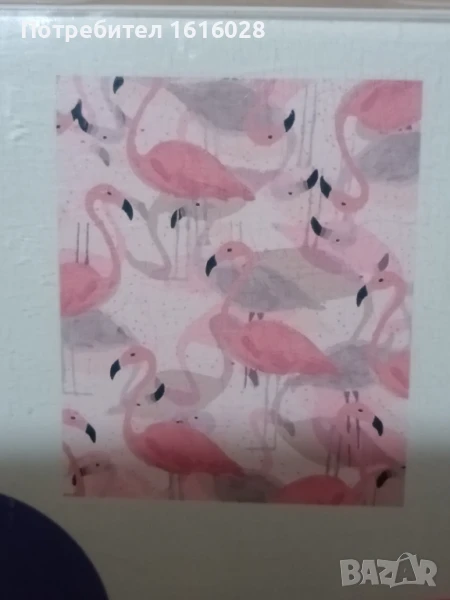 Диамантен 5D гоблен Фламинго., снимка 1