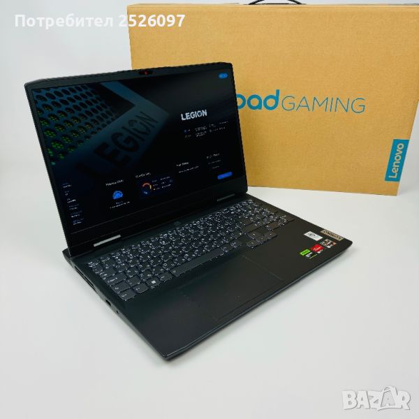 Lenovo Gaming/15,6” IPS 120Hz/Ryzen 5 6600H/RTX 3050/16GB DDR5 4800MHz, снимка 1