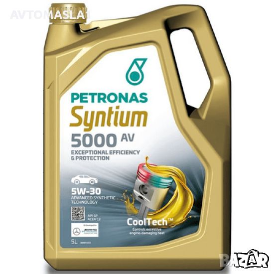 PETRONAS SYNTIUM 5000 AV 5W-30 5л, снимка 1