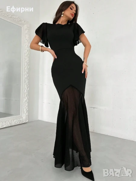 Дълга рокля, Елегантна рокля, Секси рокля, снимка 1