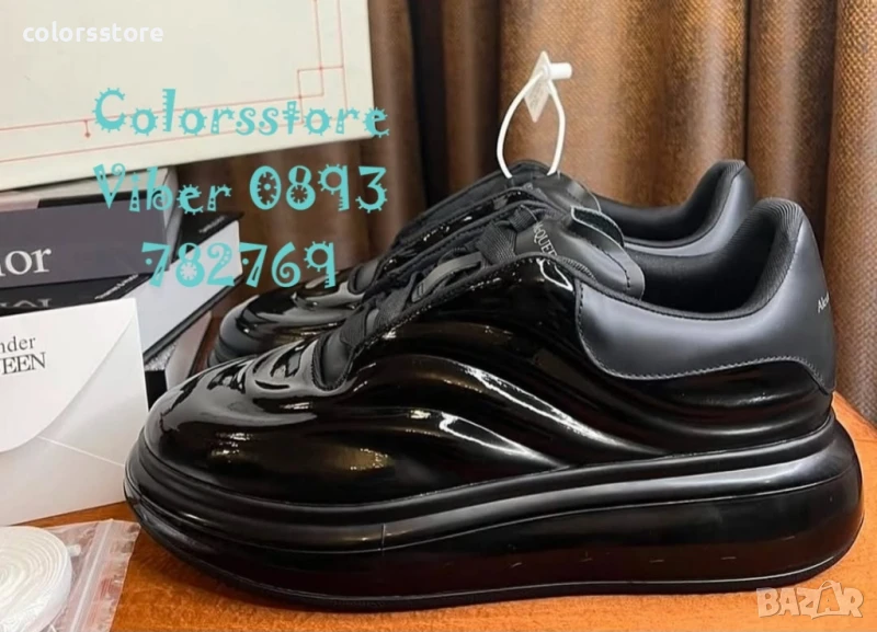 Мъжки черни кецове Alexander McQueen/BR347s, снимка 1