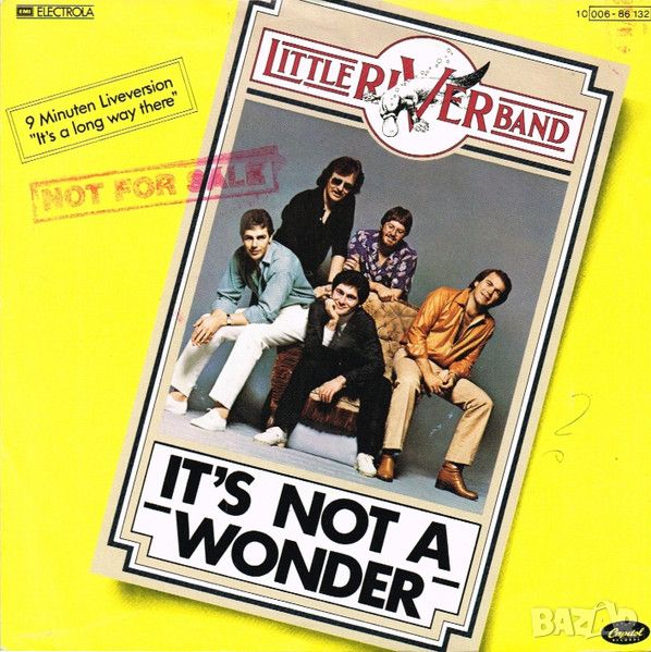Грамофонни плочи Little River Band – It's Not A Wonder 7" сингъл, снимка 1