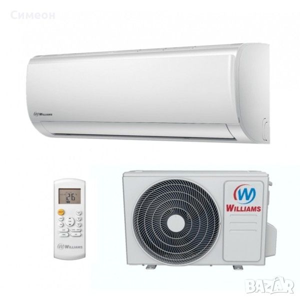 Инверторен климатик Williams 12000BTU. Безплатна доставка , снимка 1