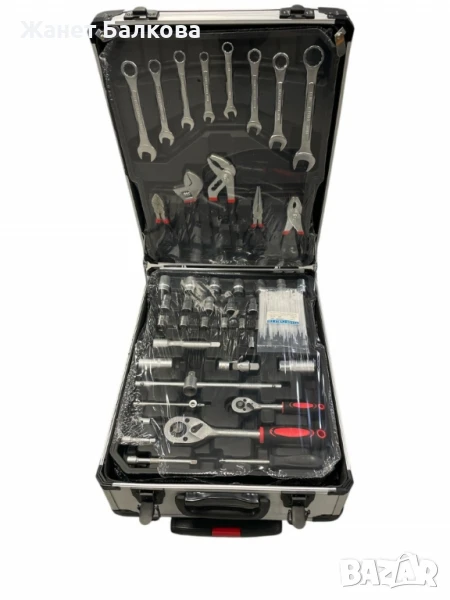 Професионален комплект инструменти KRAFTROYAL Gerнmany 1050 части – Всичко необходимо в един куфар, снимка 1