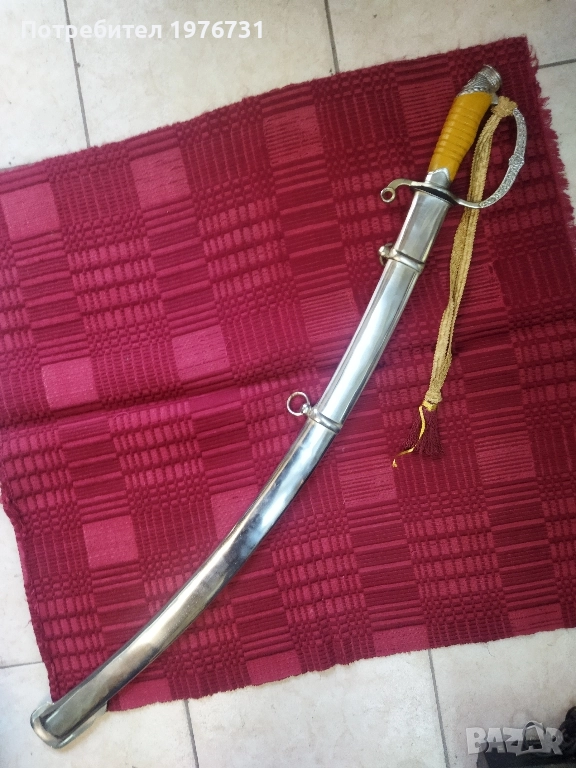 Съветска Руска офицерска сабя, обнародвана 1940 г, снимка 1