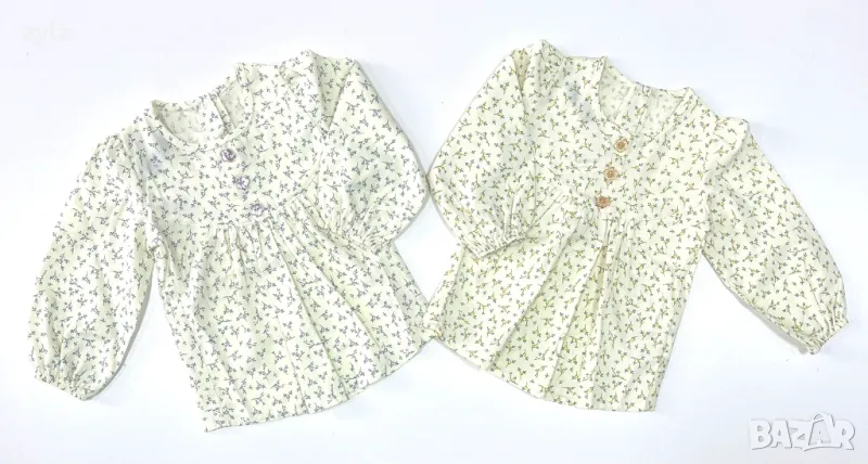 Блуза на цветя, снимка 1