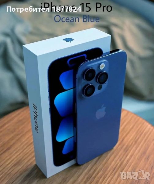 iPhone 15 PRO BLUE , снимка 1