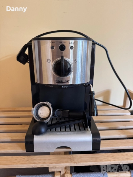 Еспресо машина Star-Light EMD-1515 - Черна/Inox, снимка 1