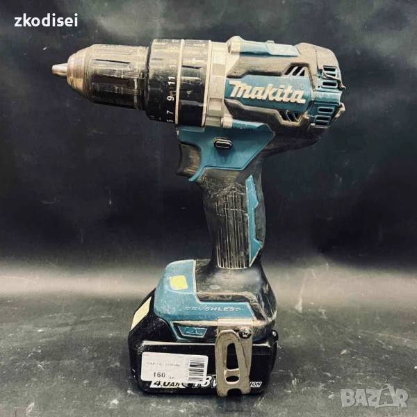 Акумулаторен винтоверт MAKITA DHP484, снимка 1