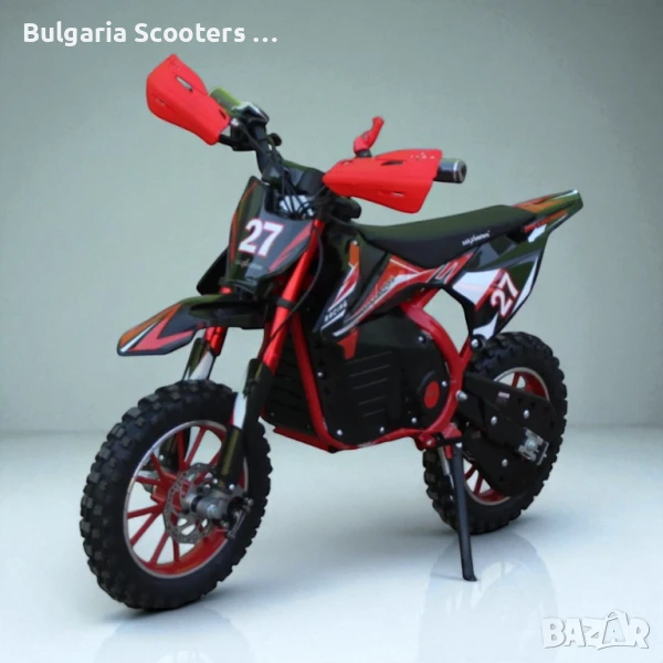 Детски електрически кросов мотор MaxMotors MX SPORT 1200W - Red, снимка 1