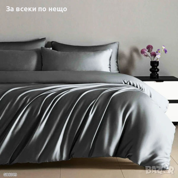 Луксозен комплект от висококачествен памучен сатен - Налични Различни Цветове Код P171, снимка 1