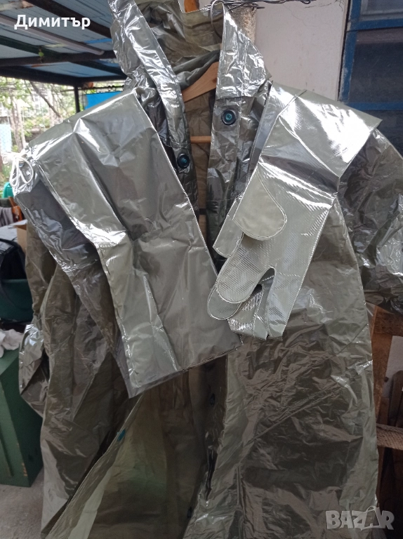 Военни противохимично облекло дъждобран , снимка 1