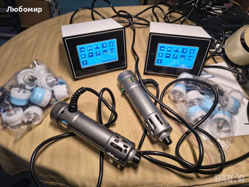 Машина за терапия с ударна вълна Радиална екстракорпорална терапия с ударна, снимка 1