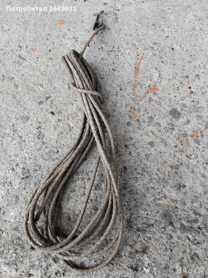 Въже,капроново,кораво,8мм., снимка 1