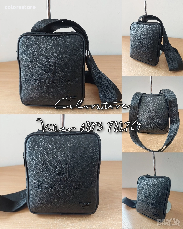 Мъжка чанта Armani -SG86B, снимка 1