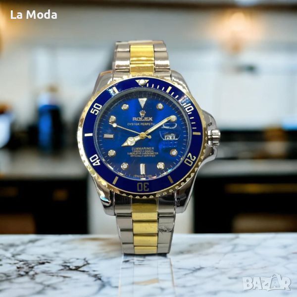 Часовник Rolex Submariner син  реплика, снимка 1