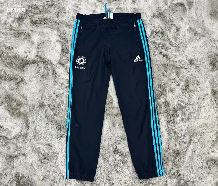 Страхотно долнище Adidas x Chelsea FC в перфектно състояние, няма забележки, снимка 1