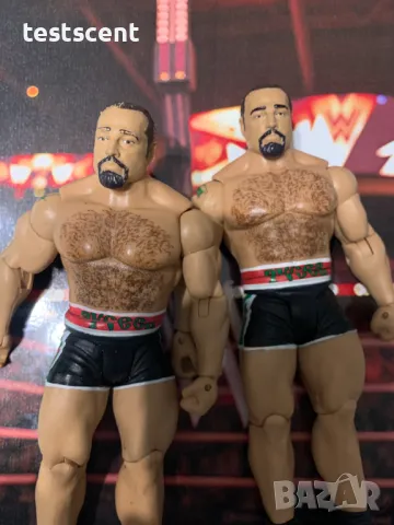 Екшън фигура WWE Rusev Miro Русев Миро red Мачка Mattel figure играчка, снимка 11 - Фигурки - 48450708