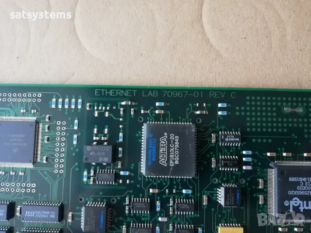 MOTOROLA CODEX 70967-01 16-bit ISA ETHERNET LAB ELAN ADAPTER BOARD 70968G01, снимка 8 - Мрежови адаптери - 47896303