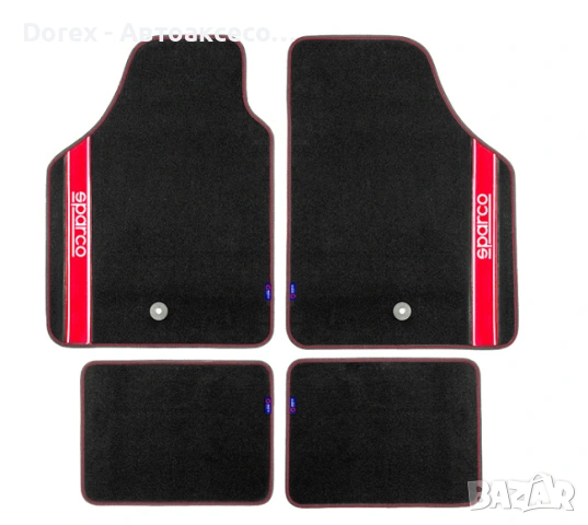 Универсални мокетни стелки Sparco, снимка 3 - Аксесоари и консумативи - 53709978