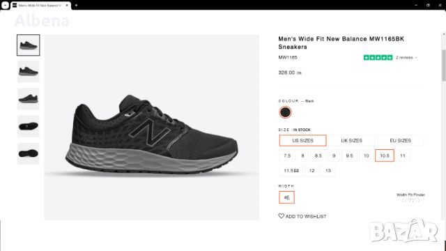 NEW BALANCE Fresh Foam 1165 Размер EUR 40 / UK 6,6 маратонки 218-14-S, снимка 2 - Маратонки - 46528345