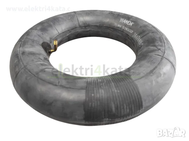 Вътрешна гума 3.50/4.00-8 (крив вентил 90°)