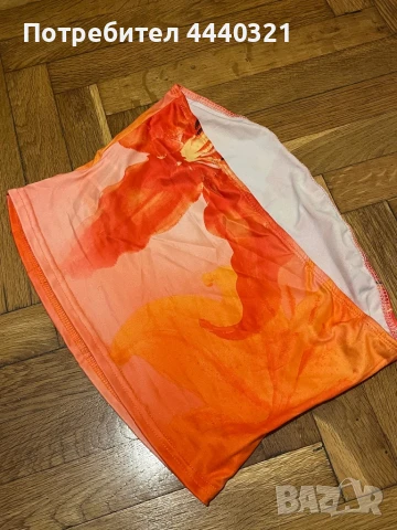 Дамски топ/бюстие на цветя , снимка 2 - Корсети, бюстиета, топове - 50743482