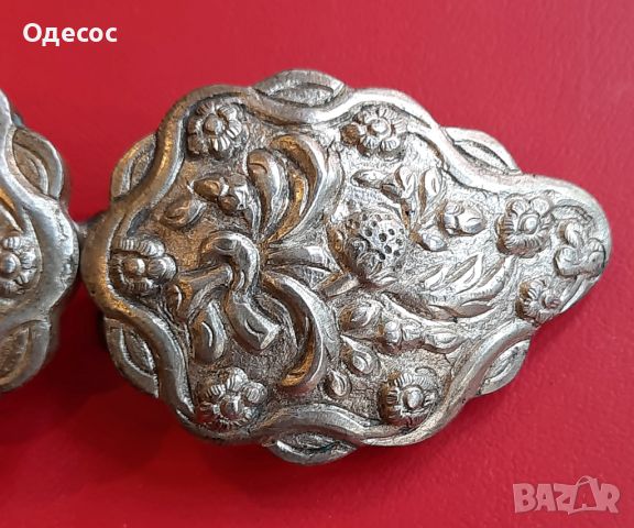 Възрожденски сребърни пафти, снимка 4 - Антикварни и старинни предмети - 45892095