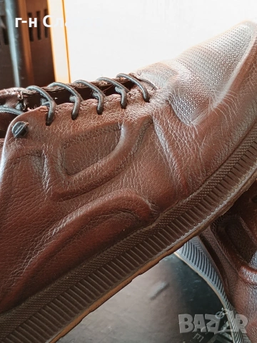 Мъжки Кожени обувки 41, снимка 4 - Ежедневни обувки - 54298556