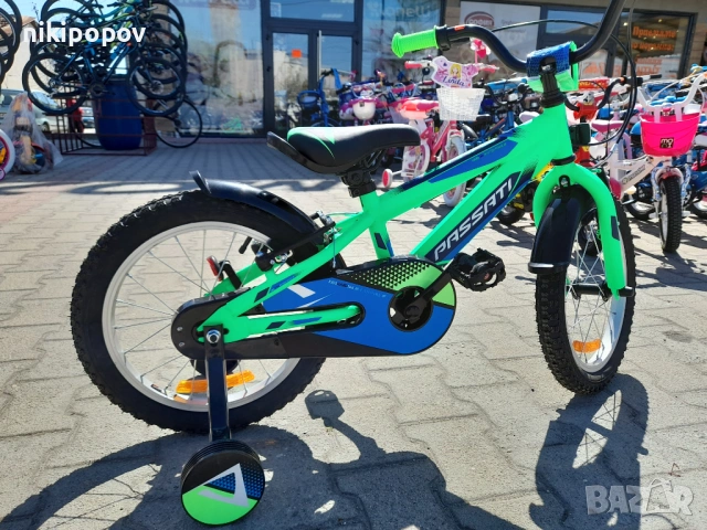 PASSATI Велосипед 16" GERARD зелен, снимка 2 - Велосипеди - 53759218