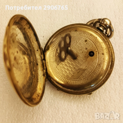 Старинен джобен часовник, снимка 12 - Антикварни и старинни предмети - 52993187