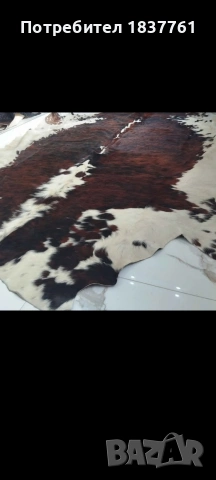 Телешка кожа Огромна 100% качество , снимка 7 - Декорация за дома - 53908129