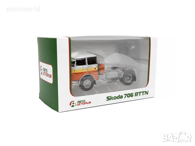 Skoda LIAZ 706 RTTN влекач - мащаб 1:43 на Авто История моделът е нов в кутия, снимка 4 - Колекции - 50090159