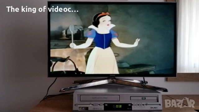 Видеокасета " Снежанка,Бъгс Бъни, Дафи Дък , Порки  VHS, снимка 6 - Други жанрове - 53401675