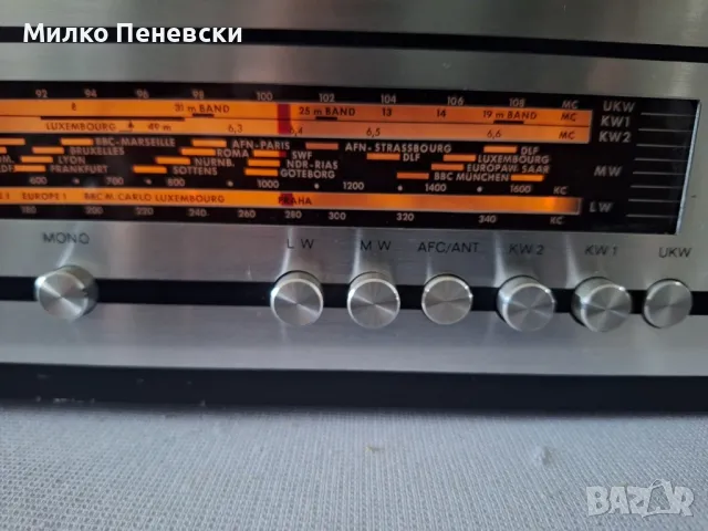 UNIVERSUM  TYPE 06212  VINTAGE STEREO TUNER , снимка 4 - Ресийвъри, усилватели, смесителни пултове - 49341333