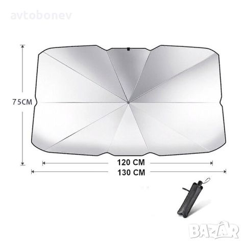 Сенник за предно стъкло – Чадър, снимка 6 - Аксесоари и консумативи - 46189012