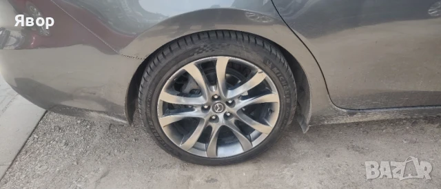 Оригинални джанти 19" Мазда 6, CX 3, CX 5, CX 9 с перфектни  летни Michelin Pilot Sport 5 DOT: 3622, снимка 8 - Гуми и джанти - 50139302