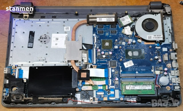 Продавам лаптоп HP 250 G6/матFullHD15.6сKам/4x2ghzТhr/SSD256gb/8gb/R5m330/НоваБат/Профилактиран , снимка 9 - Лаптопи за дома - 53945085