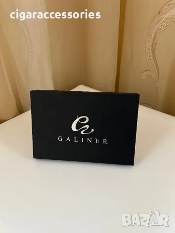 Подаръчен комплект GALINER – Запалка с два пламъка + ножичка за пури, снимка 5 - Запалки - 49879099