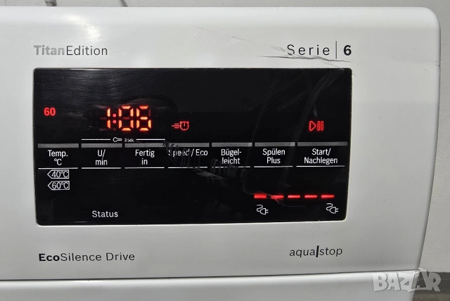 Продавам Пералня BOSCH Serie 6 8кг A+++ 1400 оборота ГЕРМАНИЯ, снимка 7 - Перални - 53474828