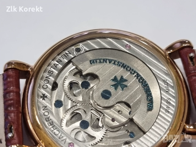 Механичен часовник Vacheron Constantin, снимка 11 - Мъжки - 52276588