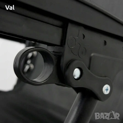 Сгъваем градински шезлонг с възглавница, поставка за напитки и джоб, снимка 6 - Градински мебели, декорация  - 53822012