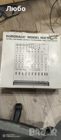 смесителен пулт Eurorack 1604A, снимка 4 - Ресийвъри, усилватели, смесителни пултове - 52344869